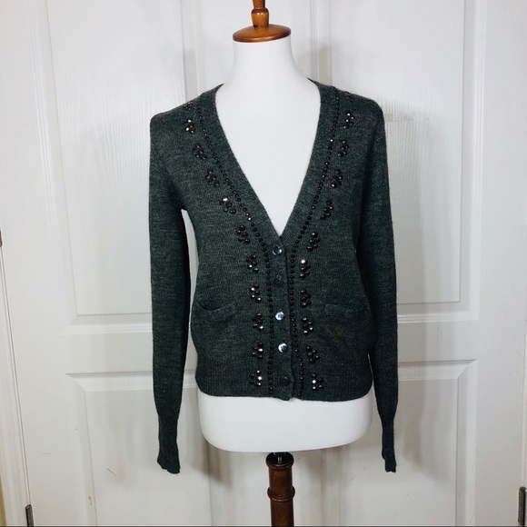 J. Crew Sweaters - J. Crew | Bead Cardigan